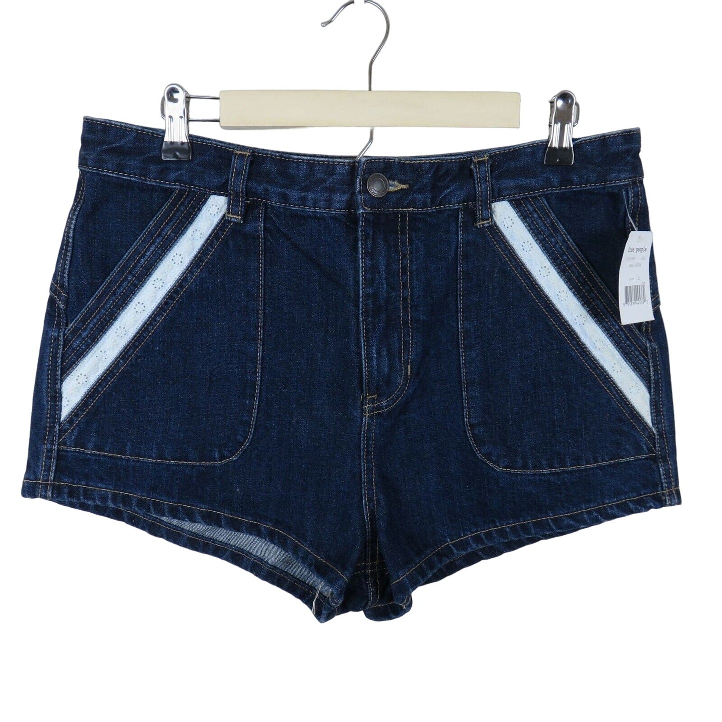 Free People Sweet Surrender Denim High Waist Shorts NWT - Women's Size 31