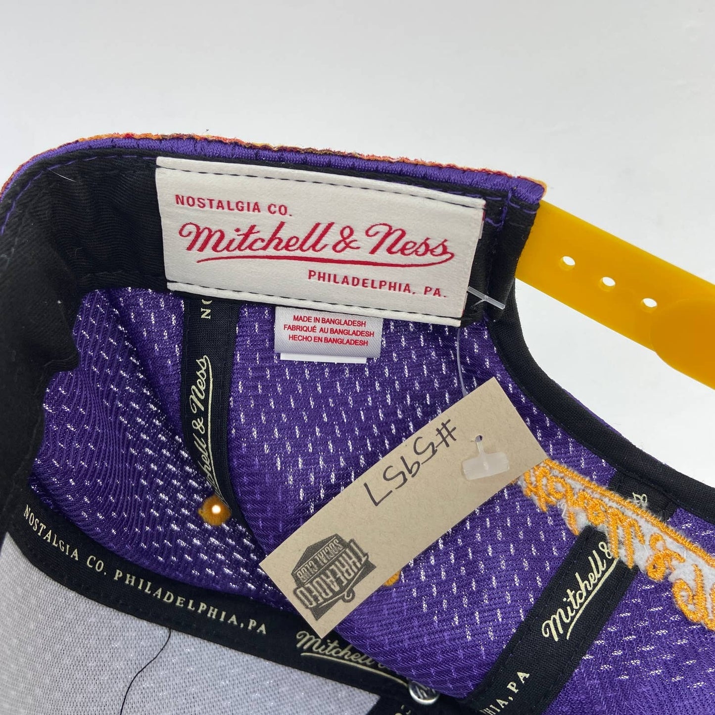 Mitchell & Ness Los Angeles Lakers Jersey Snapback Hat