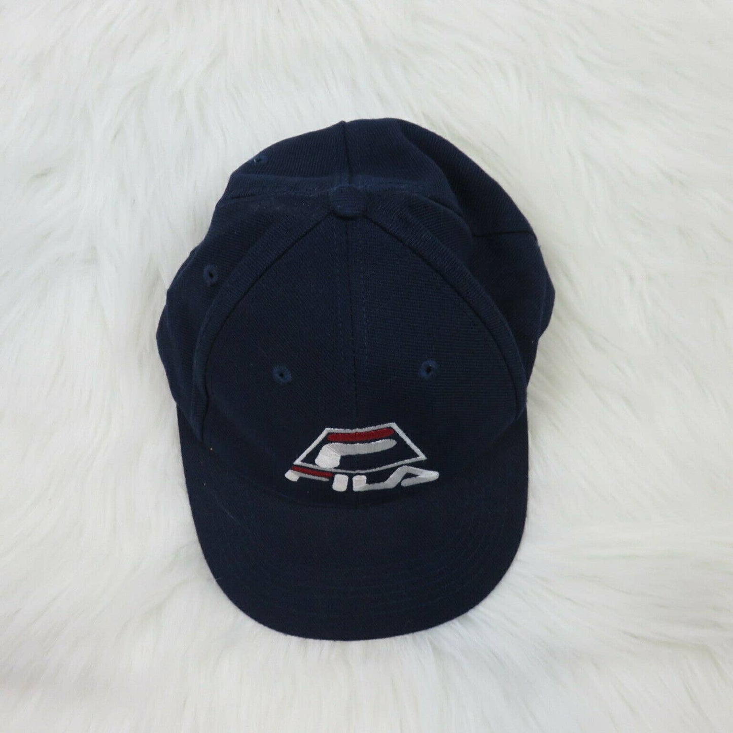 Fila Embroidered Logo Snapback Dad Hat