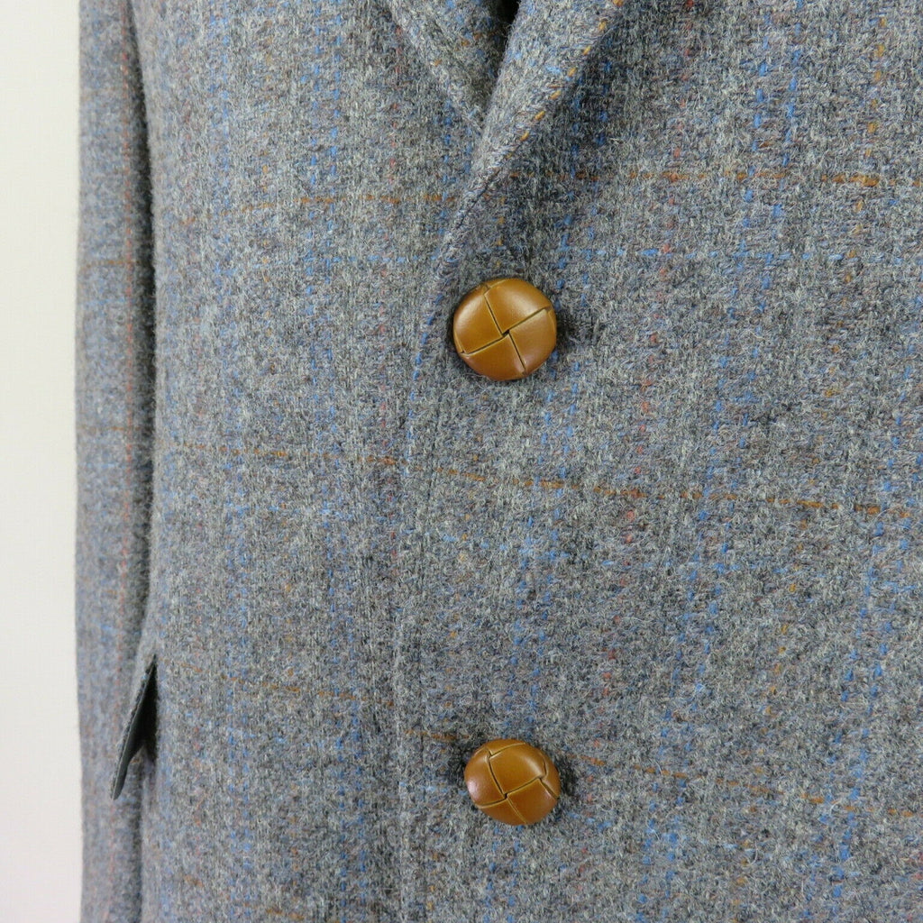 VanJulian for Dillard's Grey Wool Sport Coat Jacket - Men's Size 42