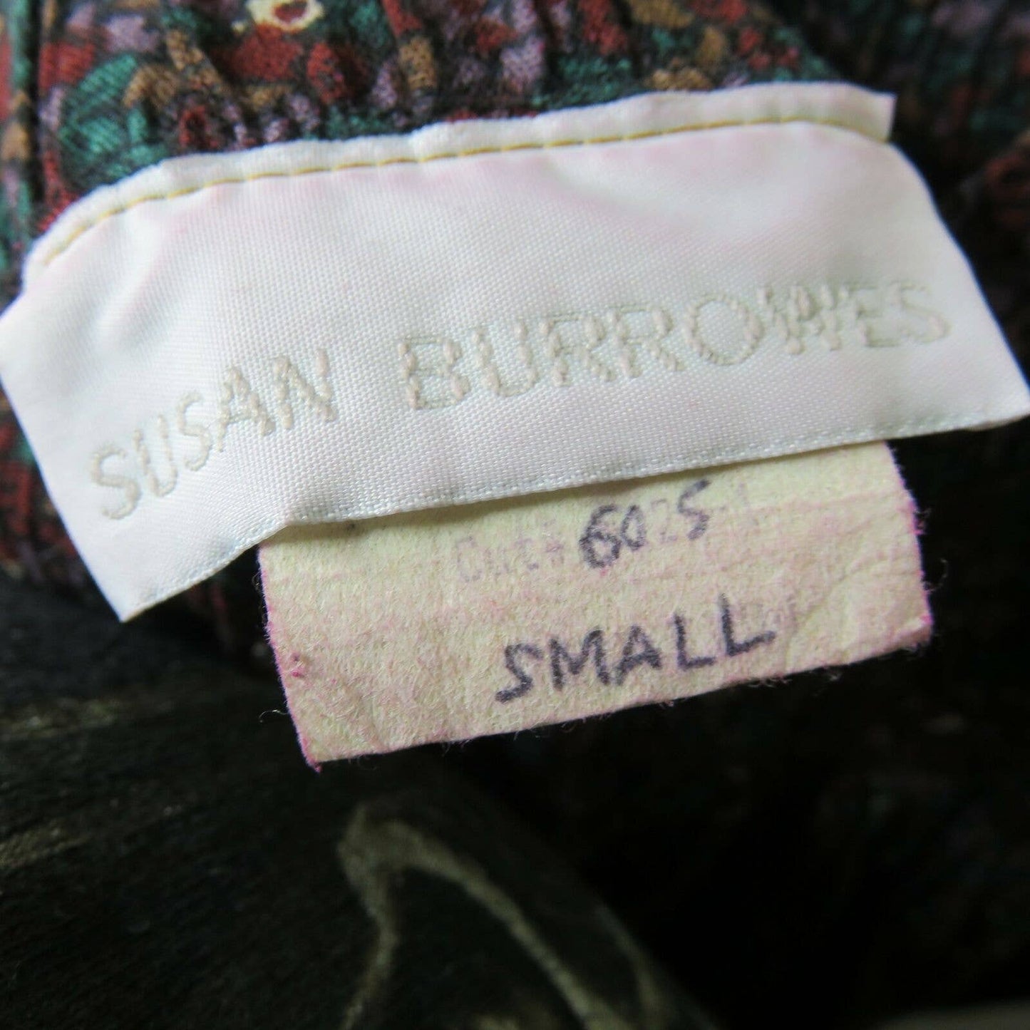 American Vintage Micro Floral Stretch Waist Midi Skirt - Women's Small