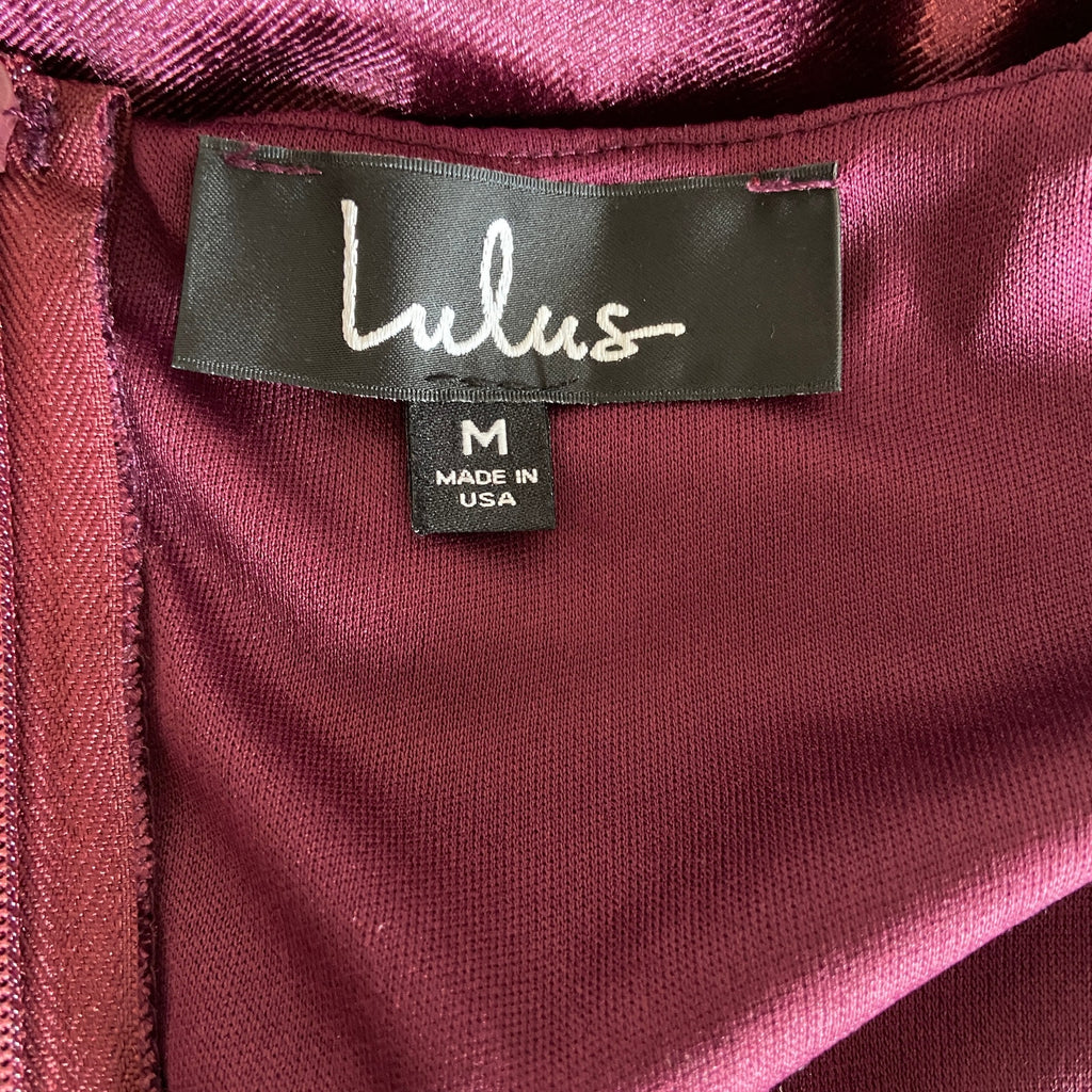 Lulus Velvet Short Slip Dress - Women's Size M