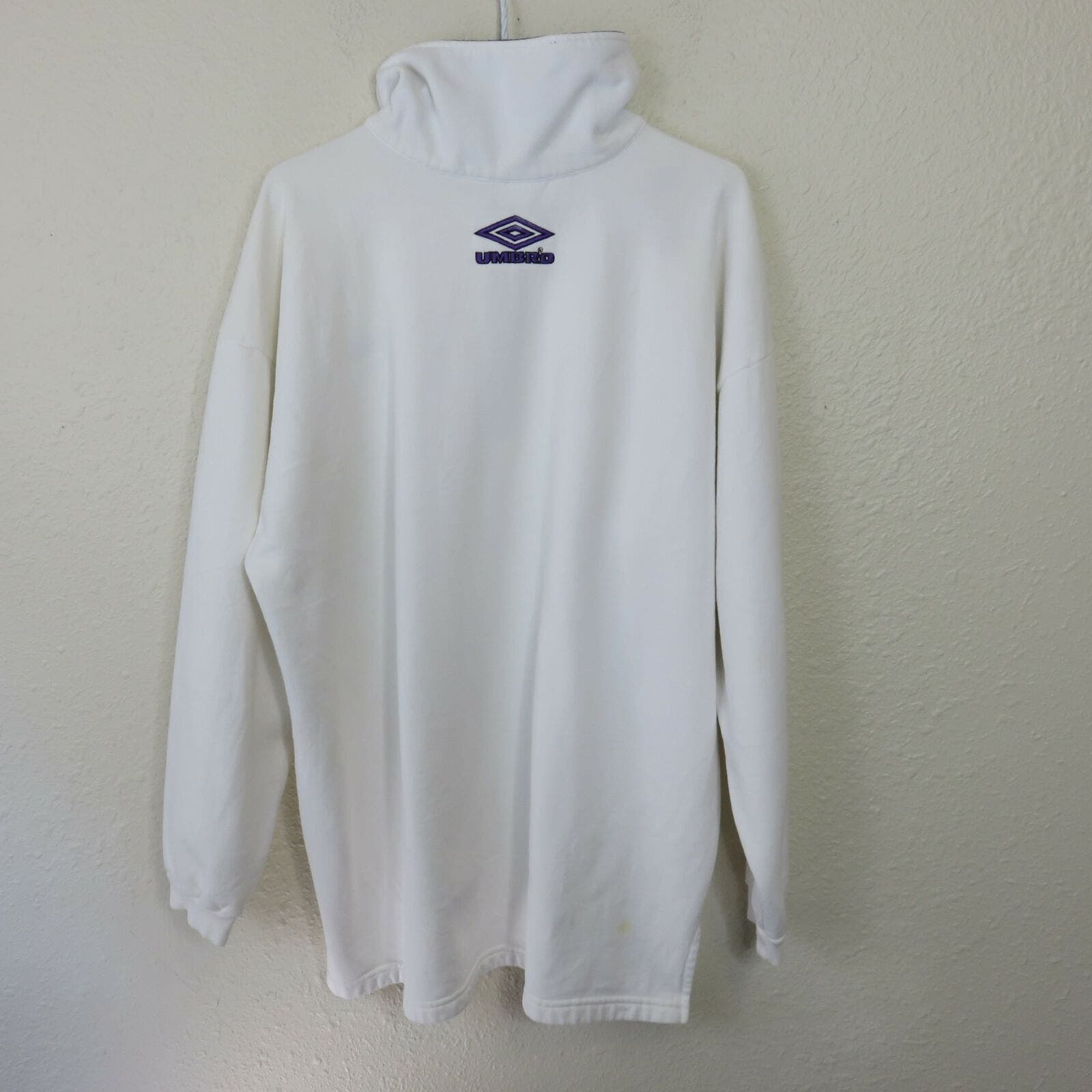 Vintage Umbro 1/4 Zip Sweatshirt - Adult Large