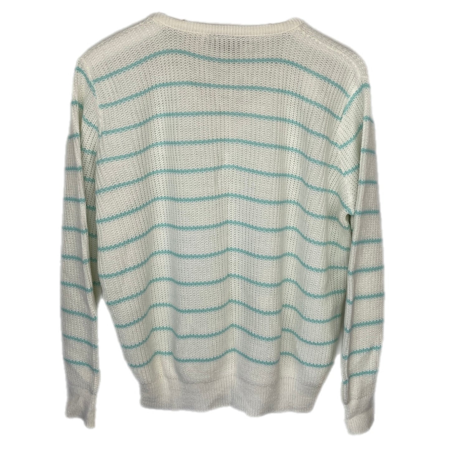 American Vintage Striped V Neck Sweater - Women's Size L