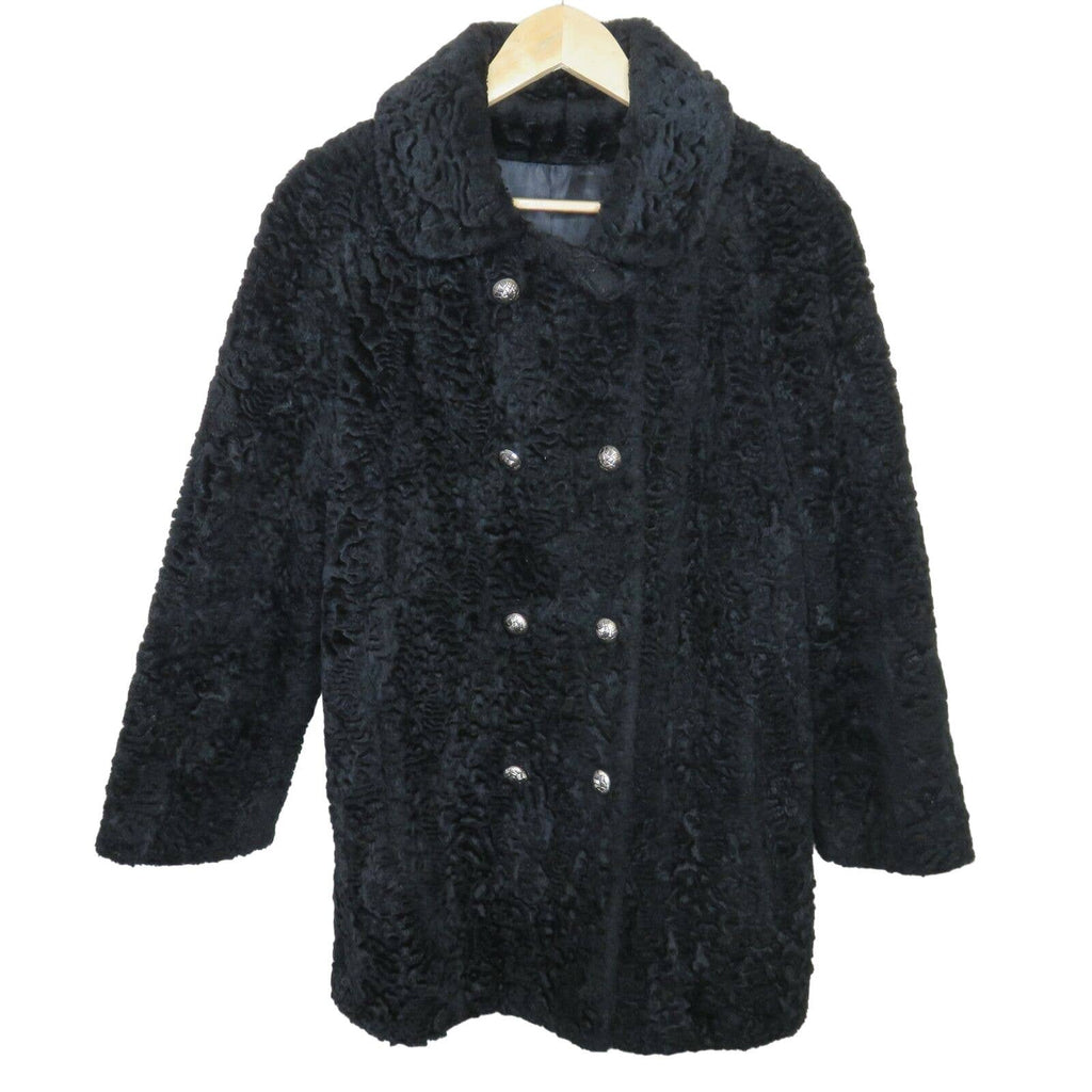 Vintage Teddy Bear Double Breasted Jacket Union Made in USA- Women's S/M