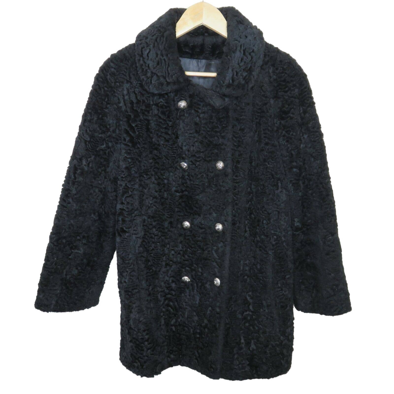 Vintage Teddy Bear Double Breasted Jacket Union Made in USA- Women's S/M