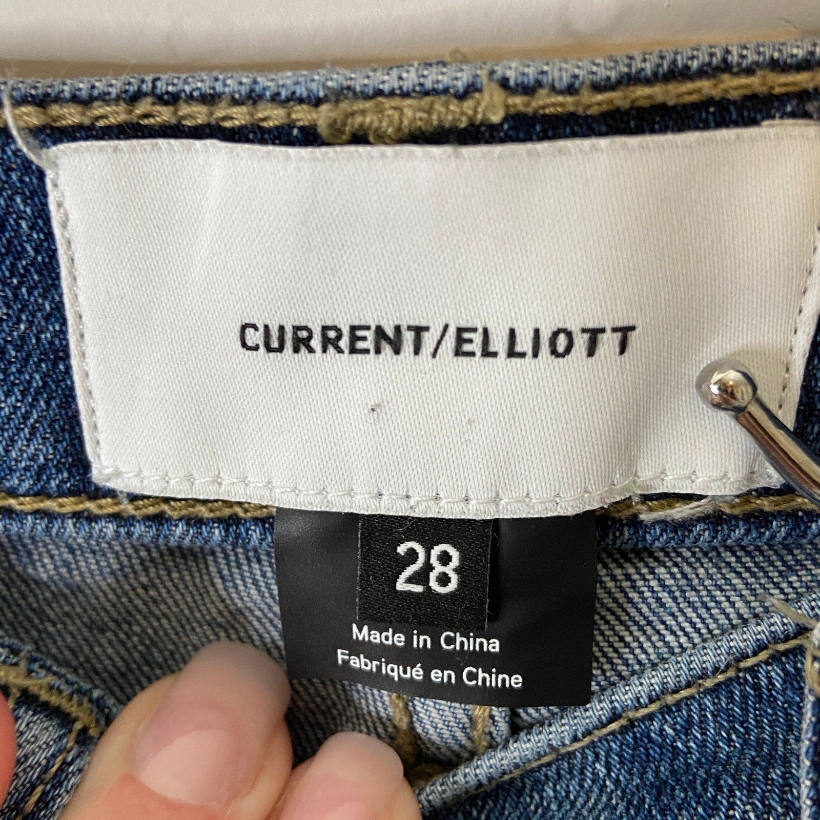 Current/Elliot High Rise Skinny Jeans - Women's Size 28