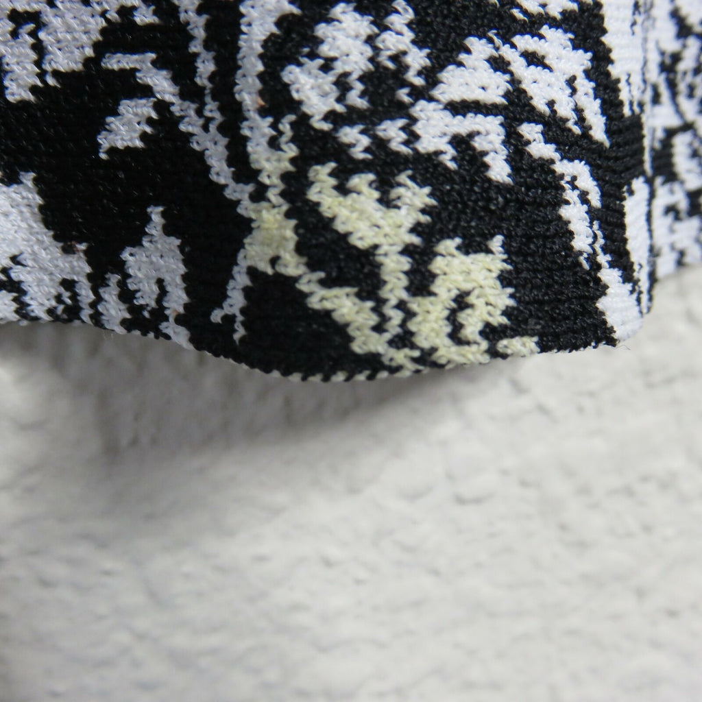 Michael Kors Bodycon Black and White Pattern Dress - Women's Small