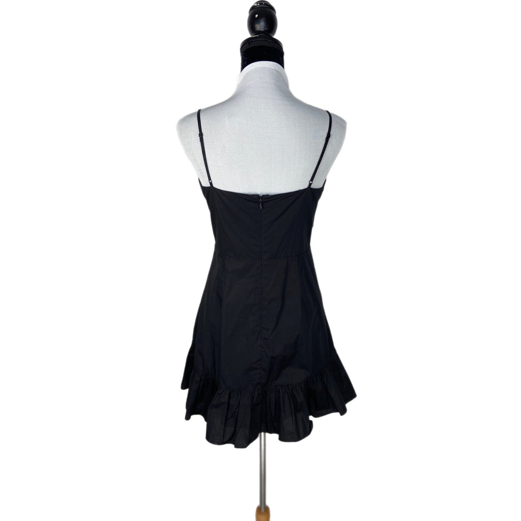 Lovers + Friends Black Ruffled Sundress - Women's Size M