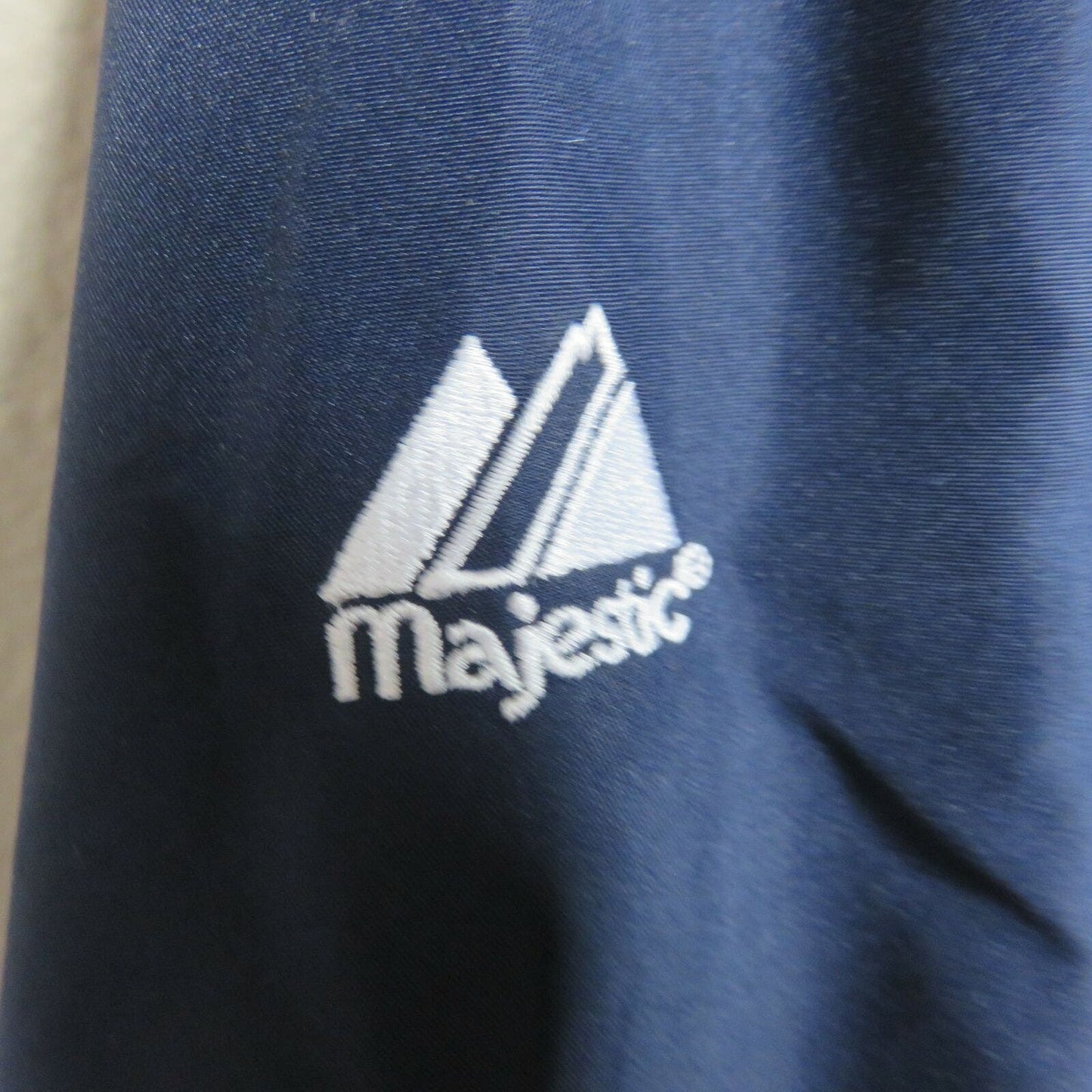Majestic Washington Nationals MLB DC Logo Pullover Windbreaker - Men's M