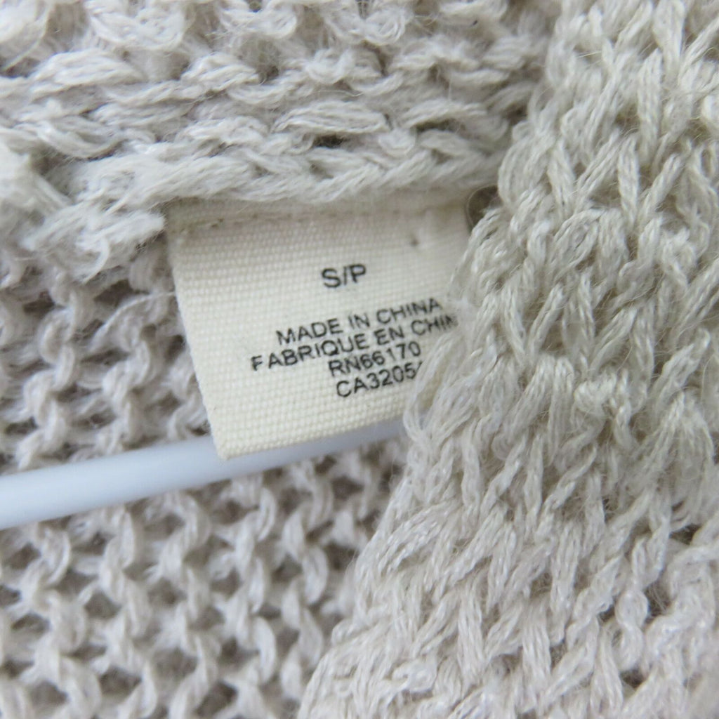 Moth Loose Knit Printed Hooded Sweater - Women's Small