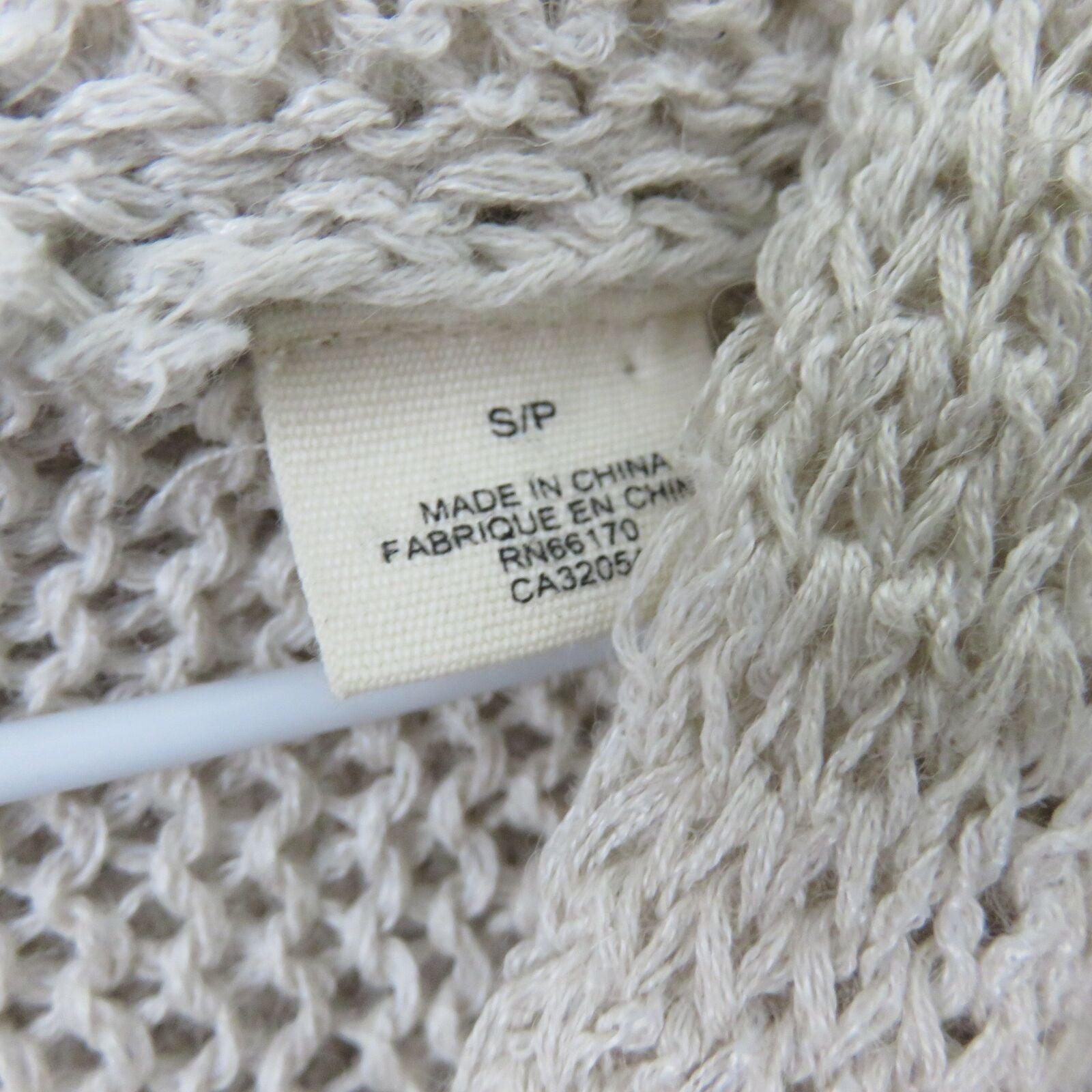 Moth Loose Knit Printed Hooded Sweater - Women's Small