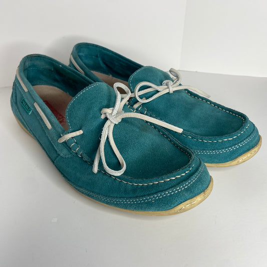 Pikolinos Aquamarine Montecarlo Leather Loafers 06N-6250S - Men's Size 8.5-9