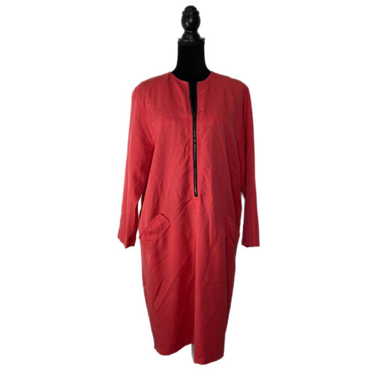 Vintage Liz Claiborne Wool Minimalist Style Dress - Women's Size 14 Petite