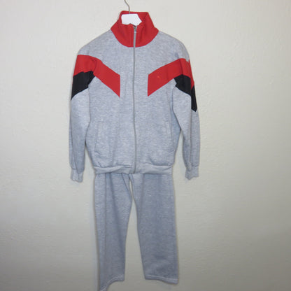 Vintage Puma Gray Sweatsuit - Women's Small