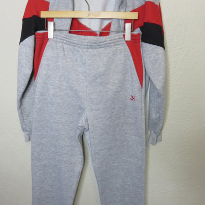 Vintage Puma Gray Sweatsuit - Women's Small