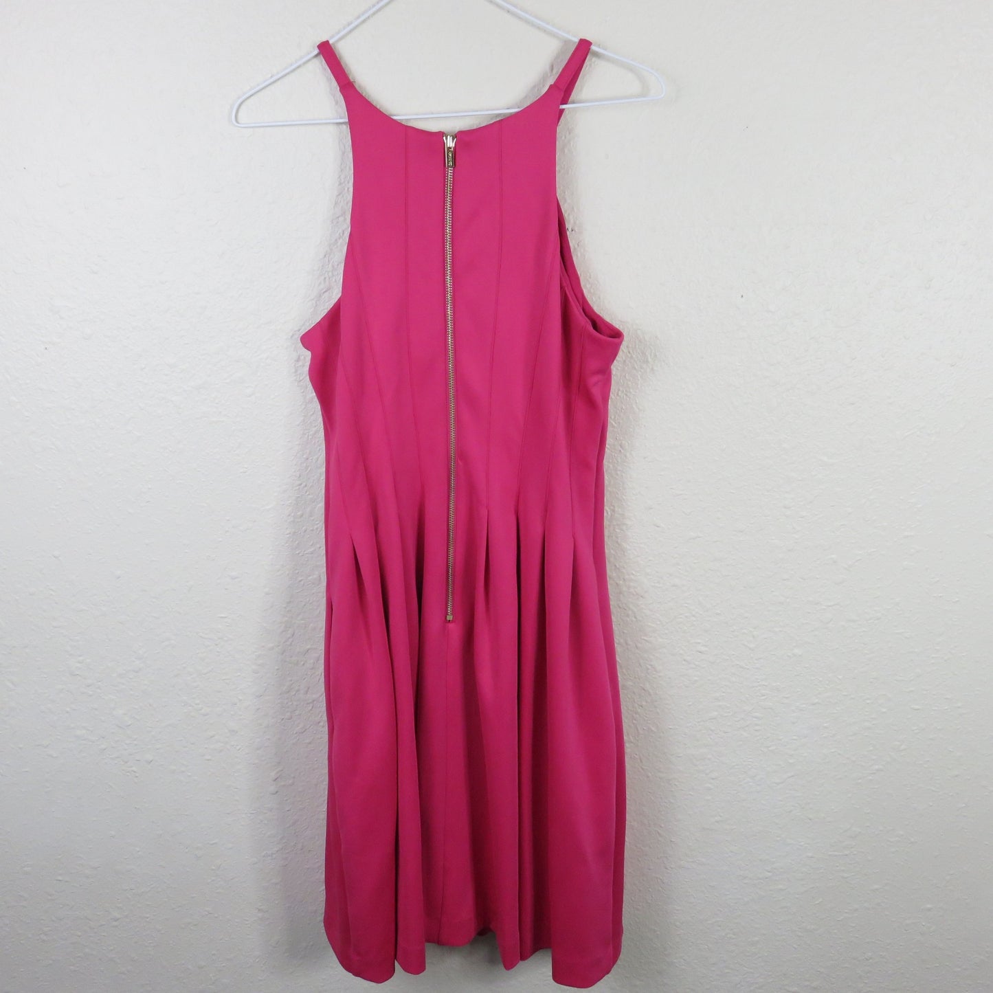 Calvin Klein Hibiscus Halter Skater Dress - Women's Size 8