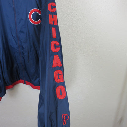 Pro Player Chicago Cubs Zip Up Windbreaker - Men's XL