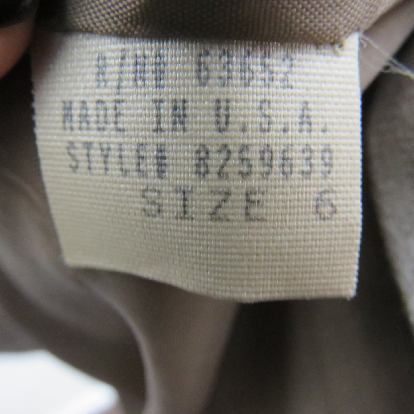 Vintage Pinstripe Long Blazer Jacket Made in USA - Women's Size 6