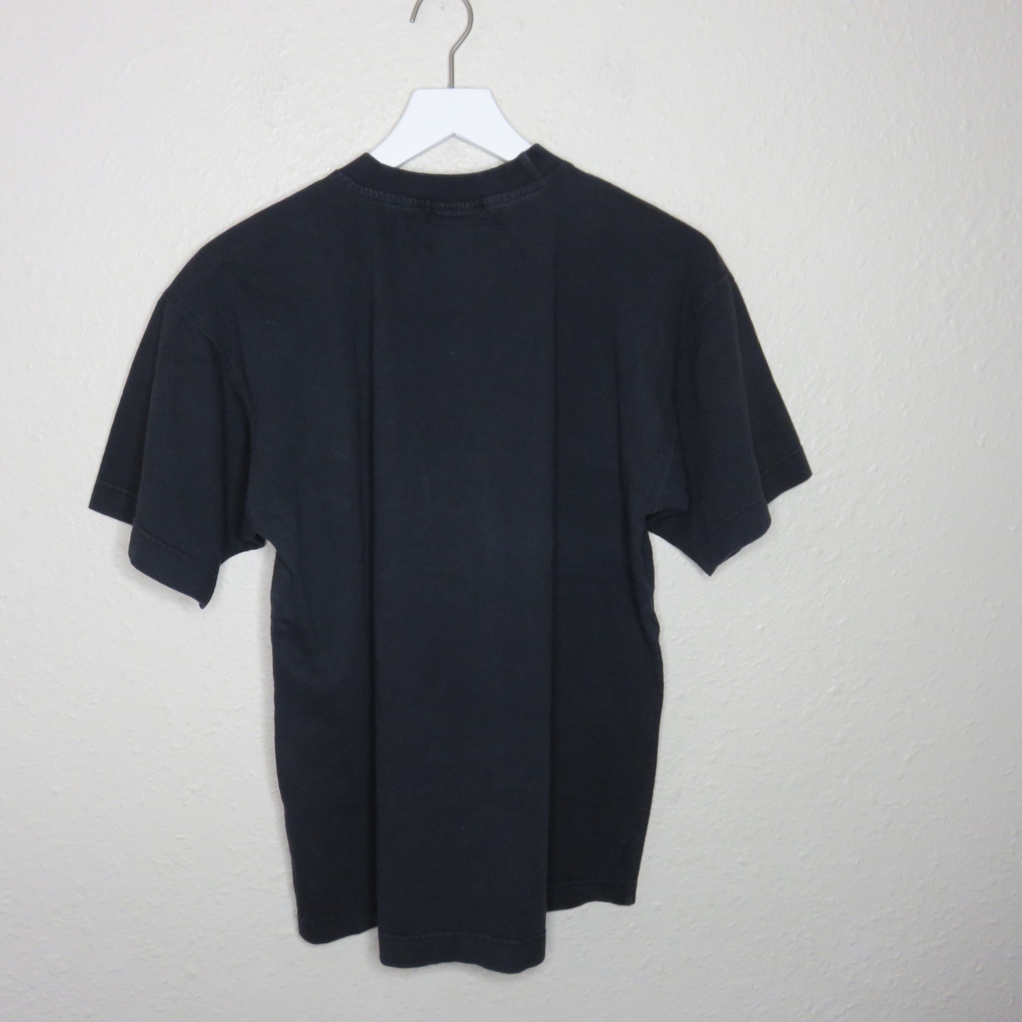 Y2K Boss America Black T Shirt Made in USA - Men's M