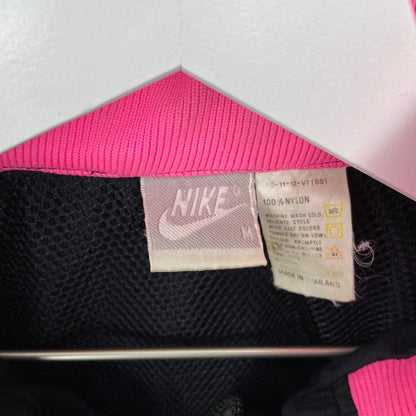 Vintage Nike Gray Tag Zip Up Nylon Windbreaker - Women's Size M