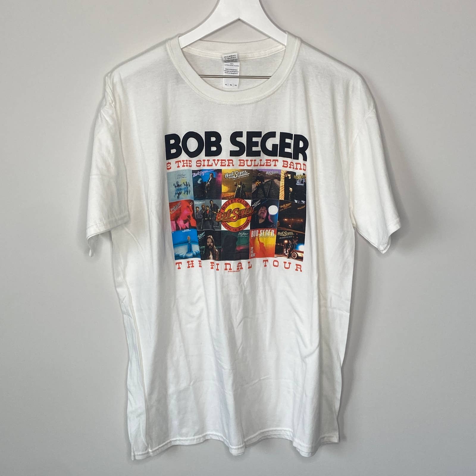 Bob Seger The Final Tour 2018 Concert T Shirt - Unisex Size XL