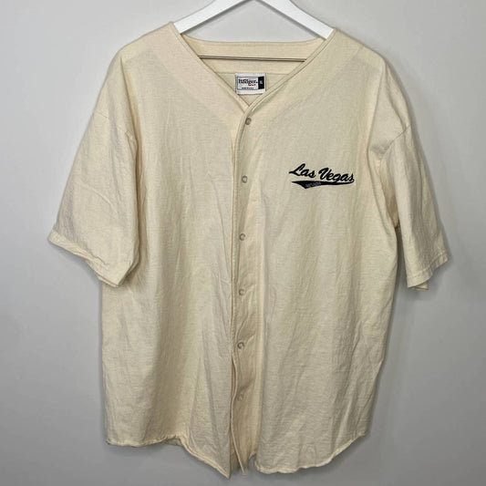 American Vintage Las Vegas Baseball Short Sleeve Shirt - Men's Size XL