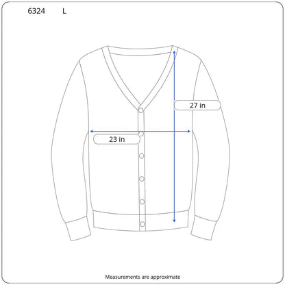 Y2K V Neck Heavy Cable Knit Preppy Sweater - Women's Size L