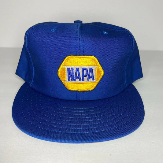 American Vintage Napa Embroidered Patch Louisville MFG Co Snapback Trucker Hat Made in US