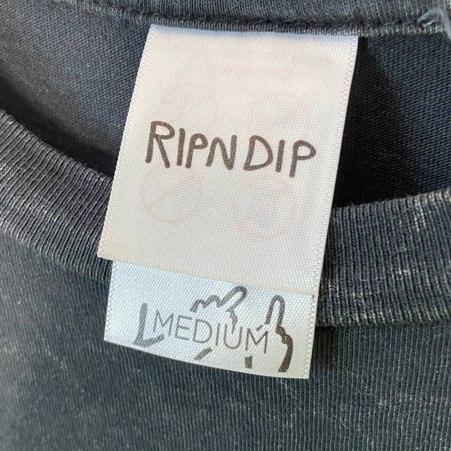 Ripn Dip Flippin' Cat Pocket T Shirt - Adult Size M